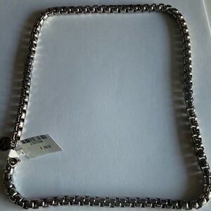 EFFY Mens Silver NECKLESS Chain 925 STERLING SILVER 136 Grams NWT $1860